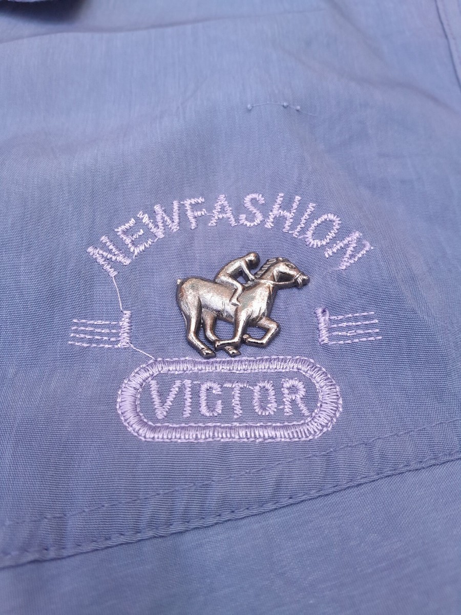 Vintage New Victor Jacket Mens Extra Large Blue 80s Vintage New Victor Jacket Mens Extra Large Blue 80s