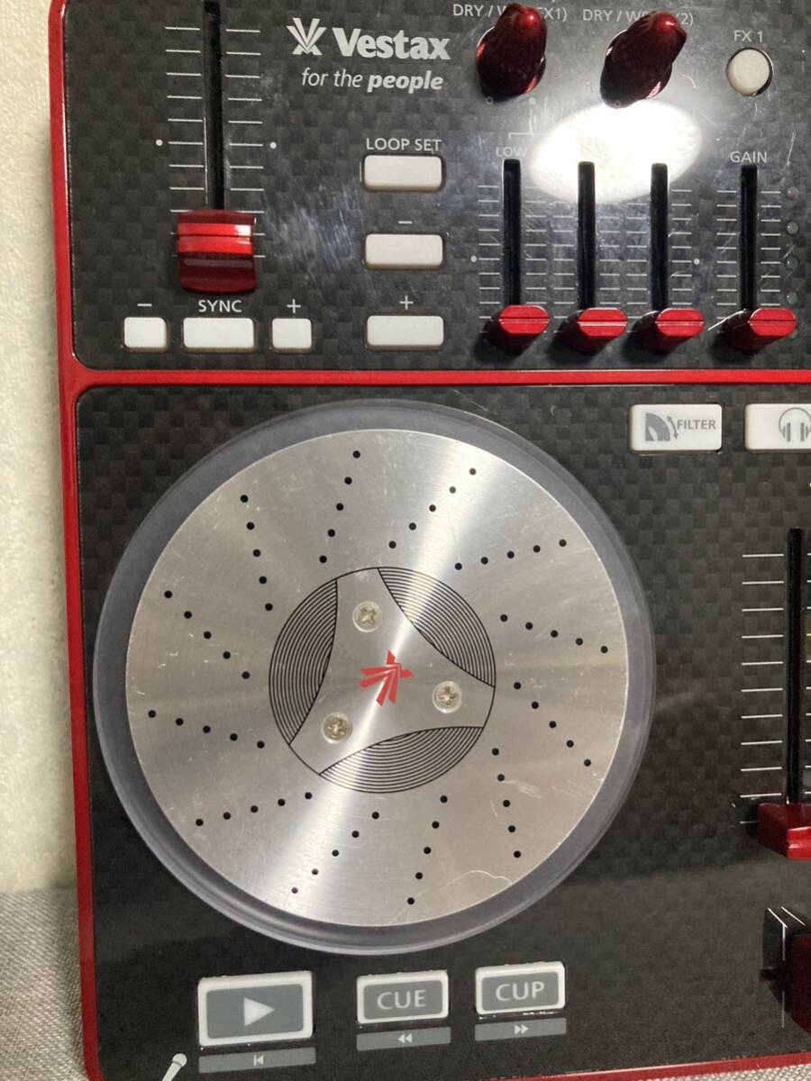 DJ機材 Vestax Typhoon Black Amazon.com: Vestax Typhoon Midi Controller : Musical Instruments