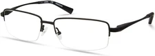 Harley Davidson HD9024 002 Matte Black Semi Rimless Eyeglasses Frame 59-17-145