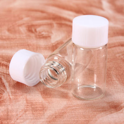 T.O.G. 20Pcs 3ml Glass Bottles Vials Screwcap For Essential Oils Serums - Foto 3