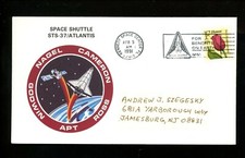 Space Shuttle Cover STS-37 Atlantis 4/5/1991 Kennedy Space Center