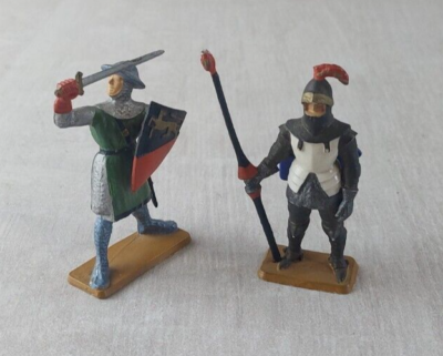 FIGURINE STARLUX CHEVALIER Du Moyen Age En Tournoi