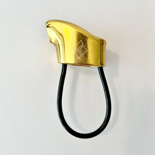 Black Diamond ATC Climbing Belay Device Gold for Rock Climbing and Rappelling