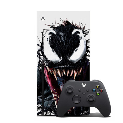 Xbox Series X Console Skin Vinyl Decals Sticker Venom 