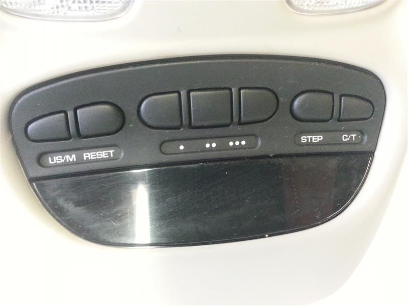 99 00 01 02 03 04 CHRYSLER CONCORDE DOME LIGHT OVERHEAD CONSOLE