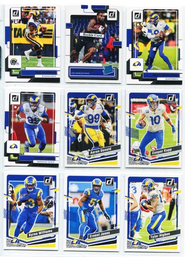 Rams, Puka Nacua, Kupp, Akers, Donald, Goff, Rookies Team Sets 240 Card Lot READ - Picture 6 of 24