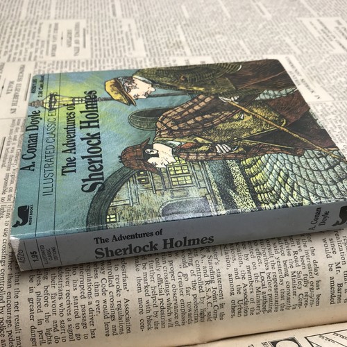 Adventures Of Sherlock Holmes 1983 Moby Illustrated Classics Arthur Conan Doyle - Picture 11 of 24