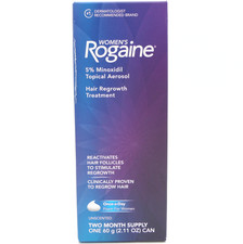 Rogaine Women's Hair Regrowth Treatment Topical Foam Two Month Supply 09/26