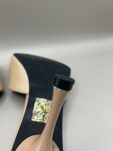 Jeffrey Campbell Agent Womens Leather Stiletto Sandal Beige Toast Size 7 - Picture 9 of 10