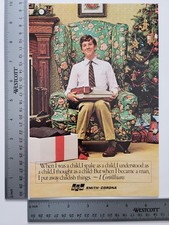 Smith Corona Vintage Typewriter Magazine Ephemera Print Ad Holiday Gift