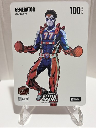 2026 Bo Jackson Battle Arena Griffey Generator Blizzard Battlefoil #BLBF-756