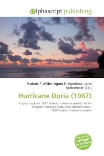 Frederic P. Miller (U. A.) | Hurricane Doria (1967) | Taschenbuch | Englisch-image