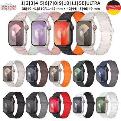 Magnet Uhrenarmband für Apple Watch Series 1-7 8 9 10 11 SE ULTRA Armband Watch