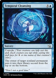 Temporal Cleansing 80/481 March of the Machine Common