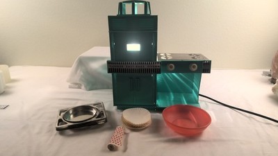 Vintage 1960s Kenner Easy Bake Oven Works, Light Does Come On, Plus Pans & More