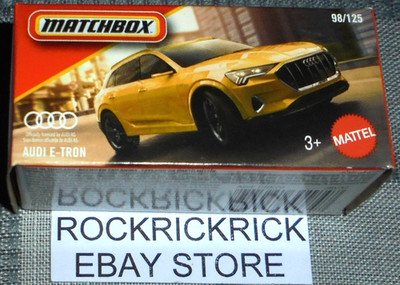 MATCHBOX AUDI E-TRON 98/125 MATTEL 2024 BRAND NEW SEALED
