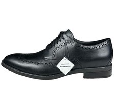 Cole Haan Modern Essentials Waterproof Wing Tip Oxford Men’s Size 10.5 Black New
