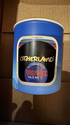 Netflix Stranger Things OtherLand  Wsqk Vintage Vinyl Single Wick Candle Limited
