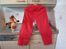 Rodeo Mädchen Jungen Regenhose Spiel Matsch Gr. 152  Nylon rot ungefüttert neu
