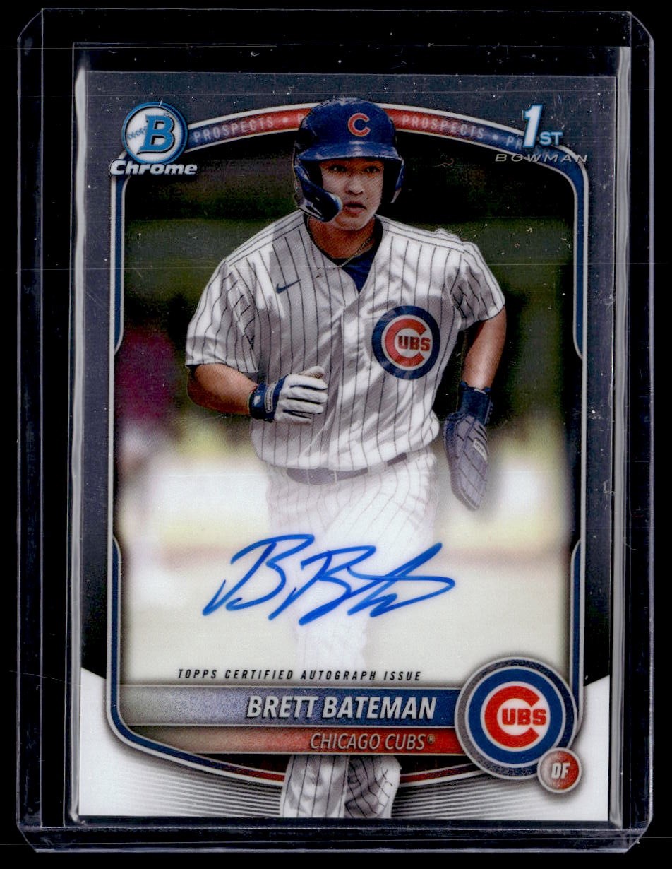 2025 Bowman Chrome #CPA-BBA Brett Bateman Prospect Autographs