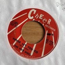 The Five Discs: Never Let You Go/That Was The Time 45 Cheer VG-Vinyl