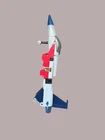 Vintage Transformers G1 Decepticon Jet Action Figure 1980s Toy Red/Blue/Gray 6 I
