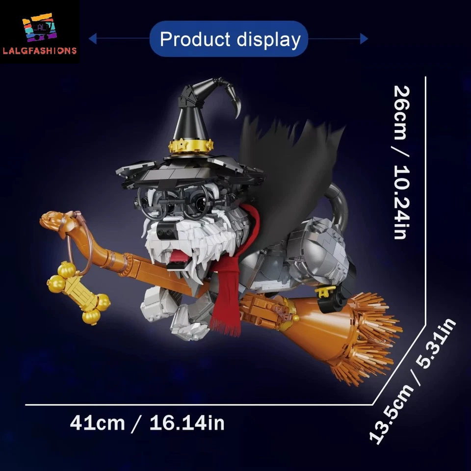 Dog Doctor Building Bricks Set 1298pcs w/ Lights – Fun Animal Model Toy Gifts - Image 3 of 4