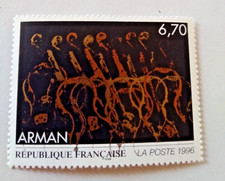 Timbre - FRANCE - Tableau de ARMAN - 1996 - Neuf ** - YT3023