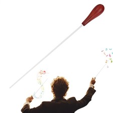 Music Conductor Baton Wooden Handle Orchestral Conductor Baton Ergonomic Design