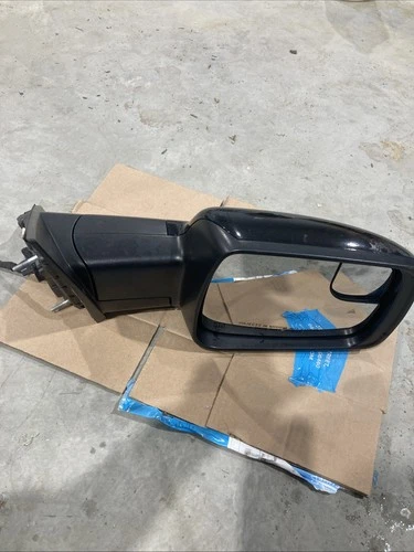 Black Heated Mirror with Power Glass Adjust for Ram 1500 2019-2022 Front Right