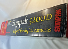 Sunpak 5200D Digital Lightweight Tripod For Camera NIB