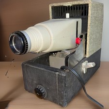 Vintage Polaroid Land Projection, Film Projector W/611 Slide Carrier Needs Bulb