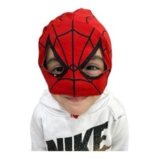 Kids Red Webbed Superhero Spider-Man Mask