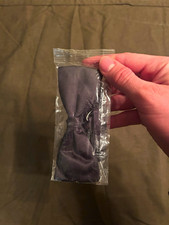 Men's Black Solid Bow Tie Standard/Classic Polyester Satin Fabric 1 Piece