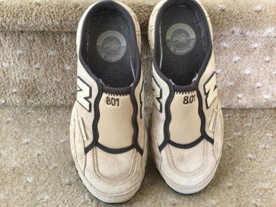 New Balance Slip-ons, 801 tan, women,  sz 6.5 B