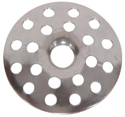 Zinc Plated Plaster Washers Metal Screws Flat Ceiling Fixing Ring 25 PCS