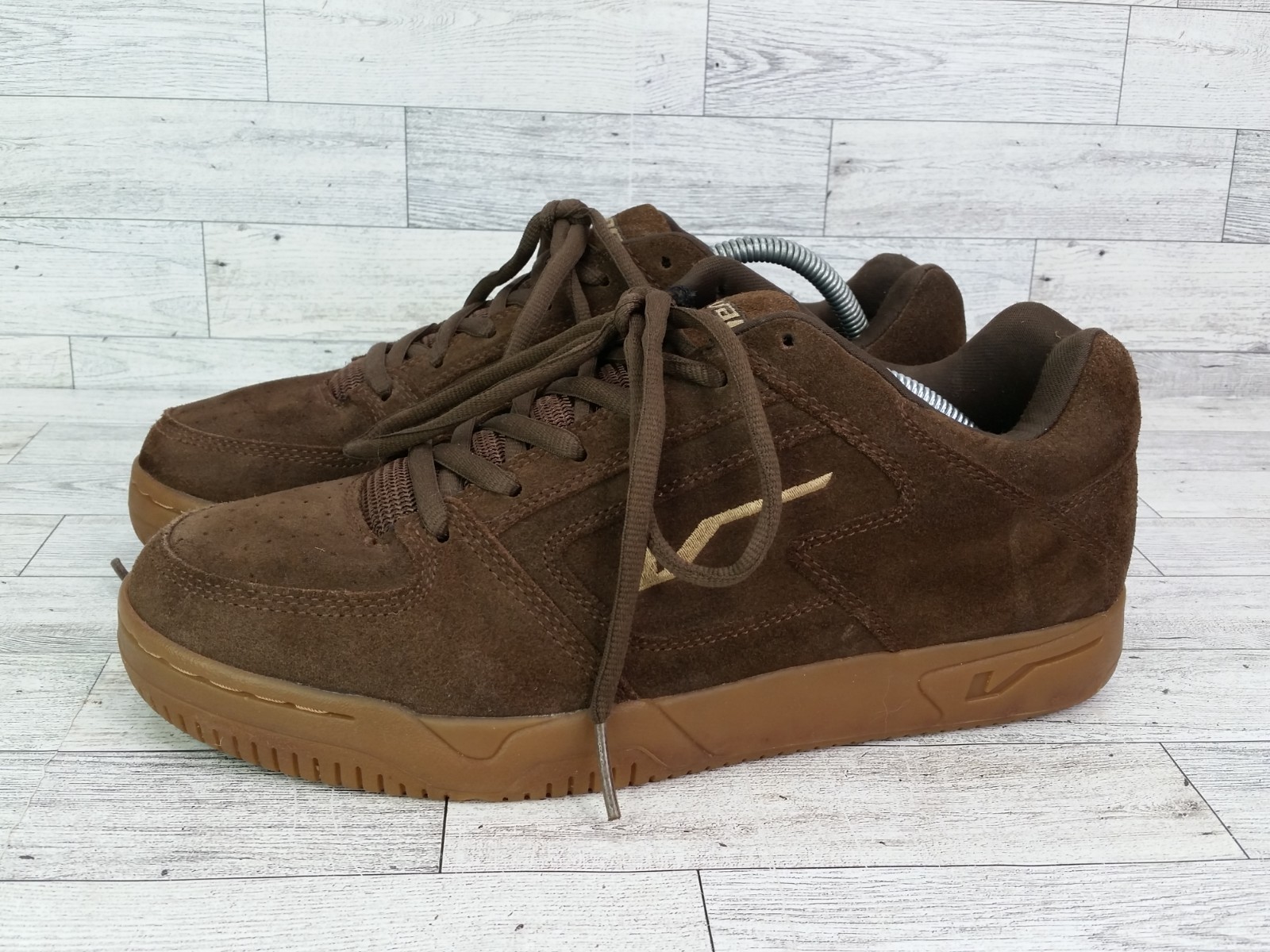 Men's Vintage 2003 Y2K Brown Vans Westchester Skate Shoes Sneakers Size 10 thumbnail 2