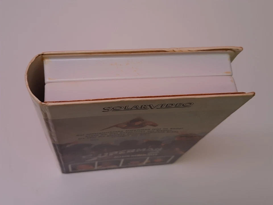 Superman 2 II - Allein gegen alle 1980 Uncut VHS German PAL Solar Video Hartbox - Bild 4 von 4