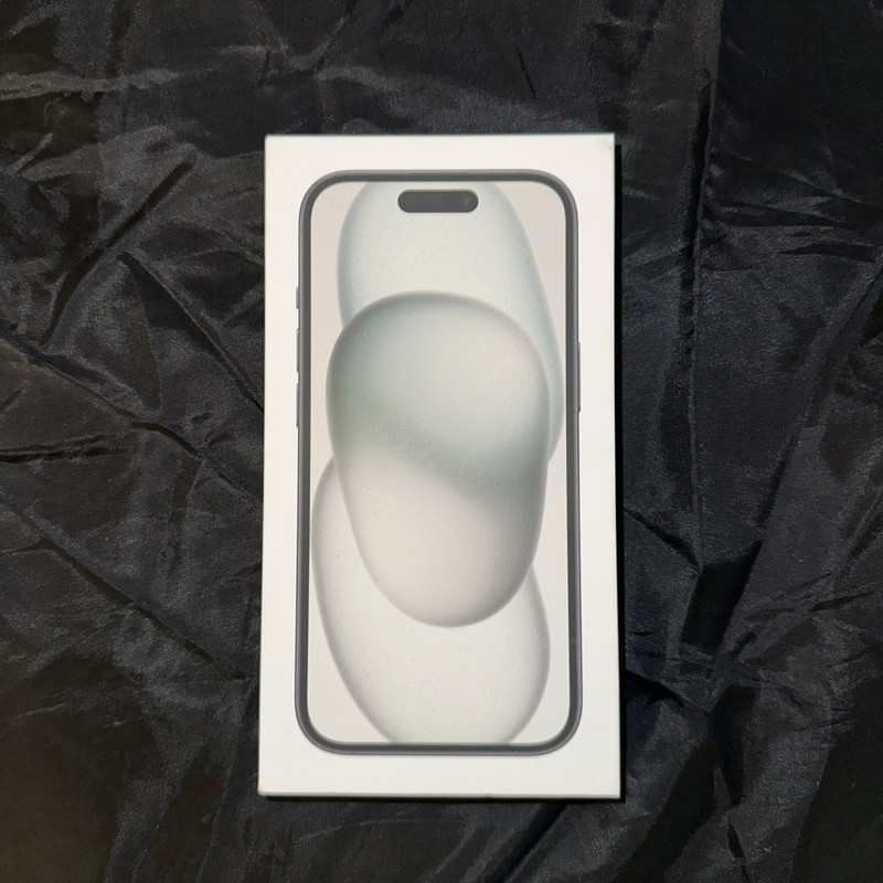 iPhone 15 Black 256GB BOX ONLY