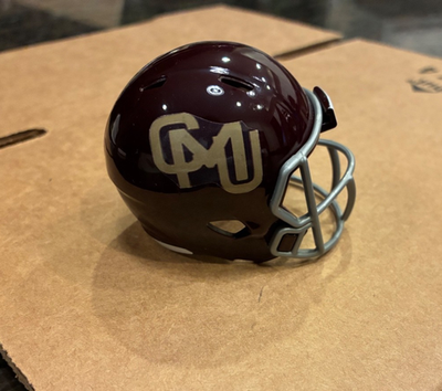 central michigan chippewas football helmet Central Michigan Chippewas 1990-96 custom pocket pro helmet MAC CMU