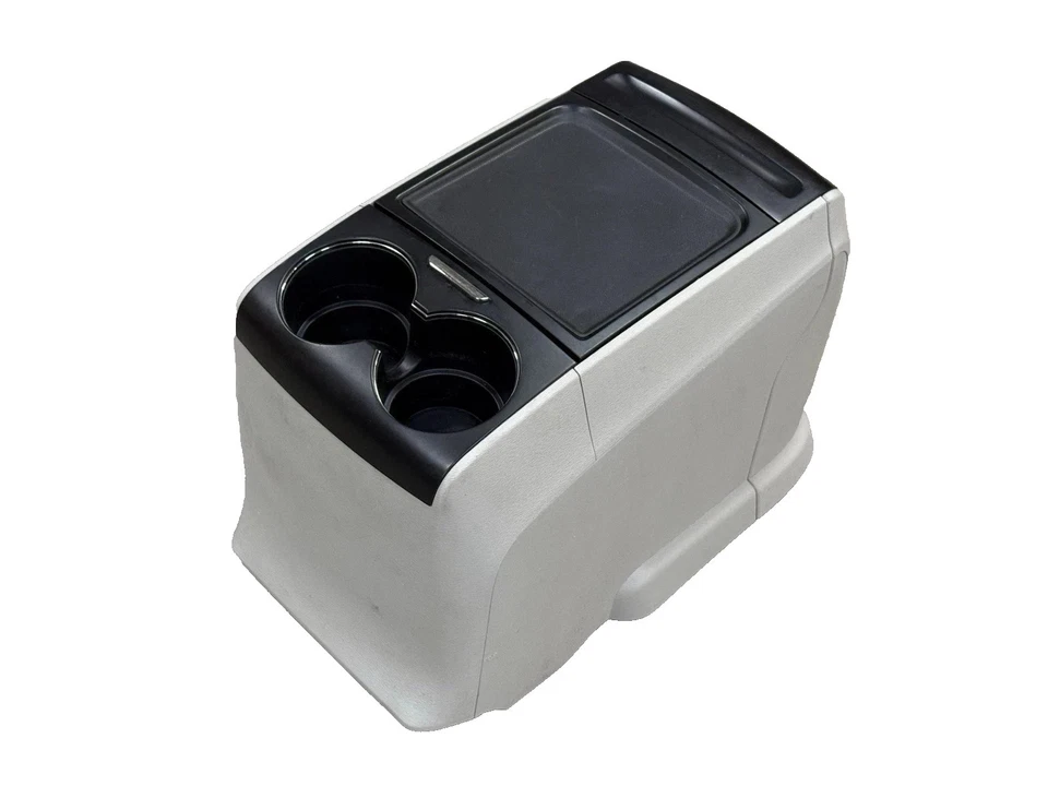 Toyota Sienna 2011-2020 piso delantero consola central fija (negro/gris) Foto 2 de 4