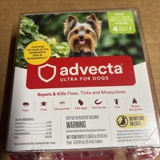 Advecta Ultra for Dogs 4 Month Supply Small 4-10 lbs