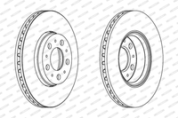 2X Bremsscheibe Vorderachse FüR Volvo S60 I S70 S80 V70 II XC70 Cross Country
