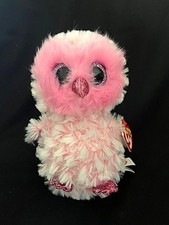 Ty Beanie Boos - TWIGGY the Pink Owl (6 Inch)