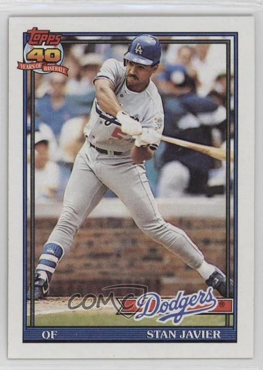 1991 Topps Stan Javier #61 0c4