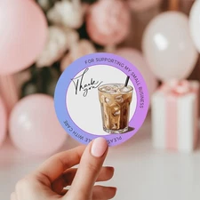 56 THANK YOU SEALS LABELS STICKERS FOR SMALL BUSINESS, CRAFTS, PARTIES 2 INCH