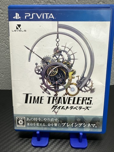 PS Vita Time Travelers PlayStation PS Vita With Manual CIB Used Japanese - Picture 1 of 12