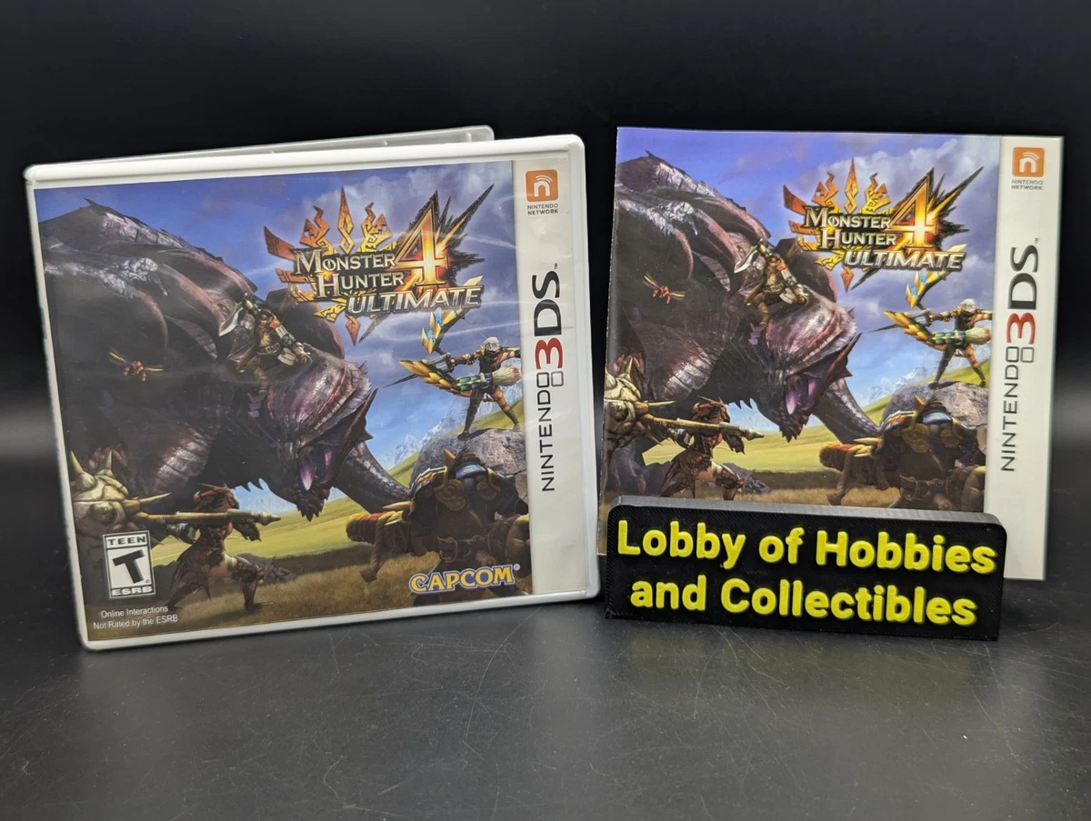 Nintendo 3DS Monster Hunter 4 Ultimate Video Games for sale | eBay