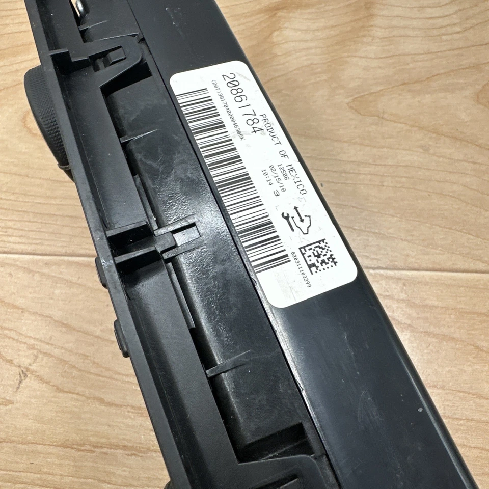 Chevrolet Impala 2006-2011 control de temperatura aire acondicionado 20861784 OEM Foto 4 de 4