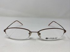 Vogue Eyewear VO 3441 658 52-18-135 Brown Half Rim Eyeglasses Frame VX40